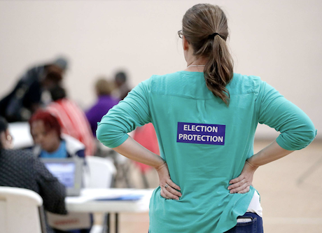 Thousands of observers are expected to descend on polling places to monitor the vote on Election Day